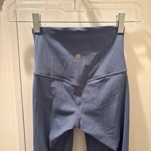 Lululemon Blue High-Waisted Leggings